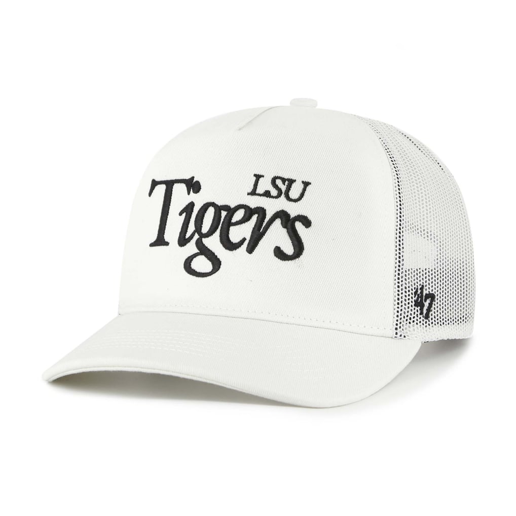  LSU Tigers '47 Unisex Foundation Script Adjustable Trucker Hat - Cream